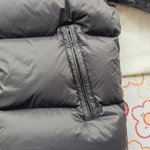 Moncler Short Down Jacket In Black - Picture 8 of 10